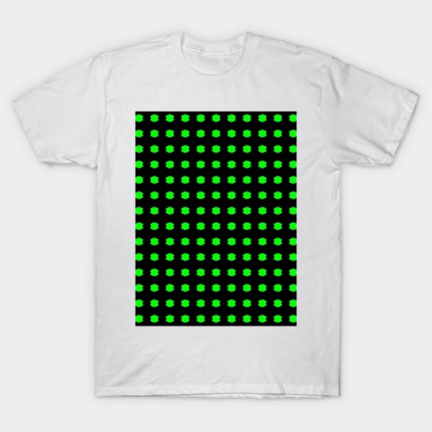 Green Pattern 403 by Kristalin Davis T-Shirt by Kristalin Davis